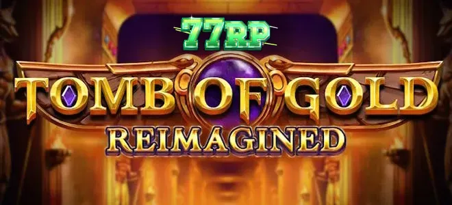 Visualisasi artistik dari Tomb of Gold Reimagined yang menampilkan suasana ruang harta karun kuno.