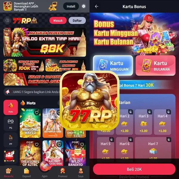 77rp Masuk